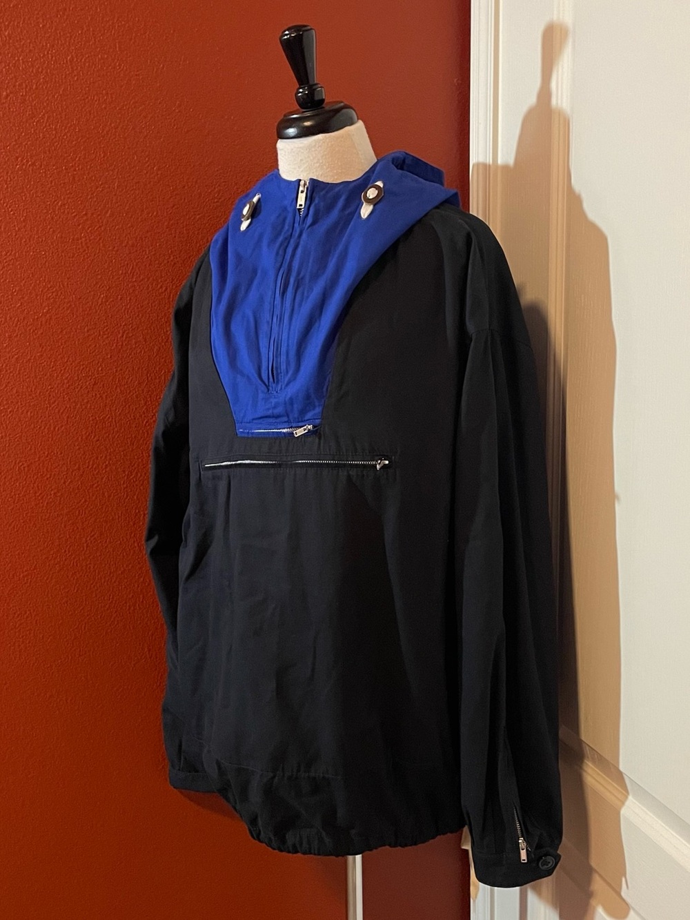 J Crew Always Men’s Oarsman Heritage Two Tone Hooded Gorpcore Anorak Jacket